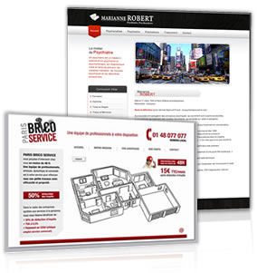 site web vitrine